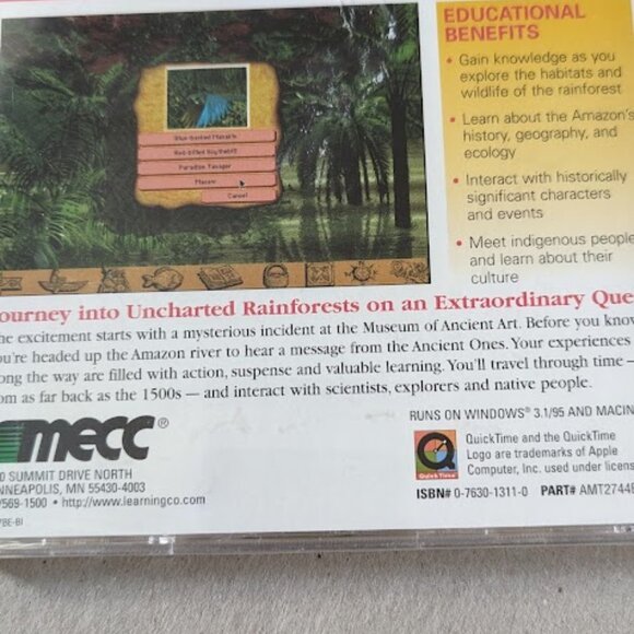 Amazon Trail II Pc Brand New Journey To Uncharted Rainforests On Your Quest - Picture 2 of 2